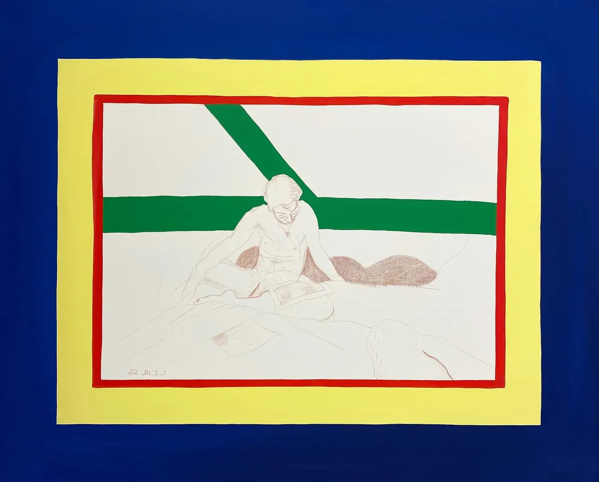 Navot Miller, Zachary, my love, 2022, Oil on canvas