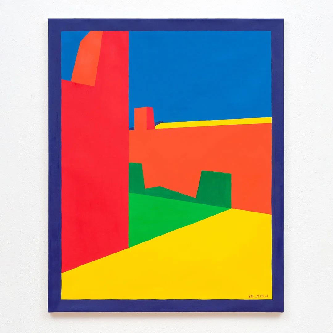 Navot Miller, Color study, 2022, Oil on canvas